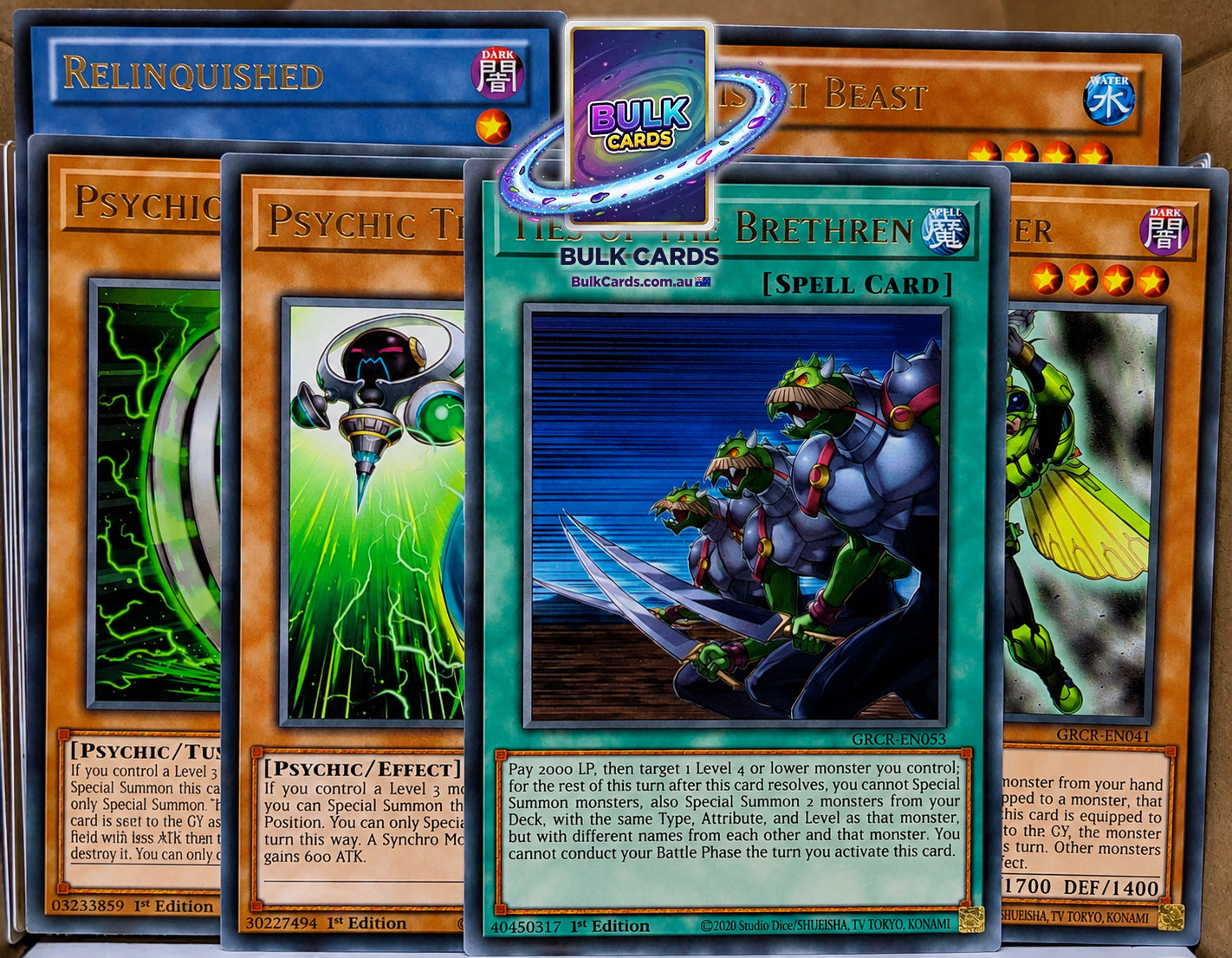 Yugioh Rare Bulk - 400 Rare Only English Bulk