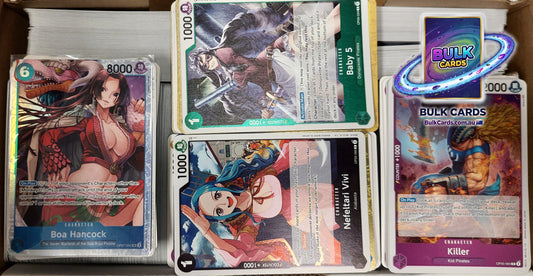 One Piece Bulk - 800 English Cards (1x SR 10x Rare)