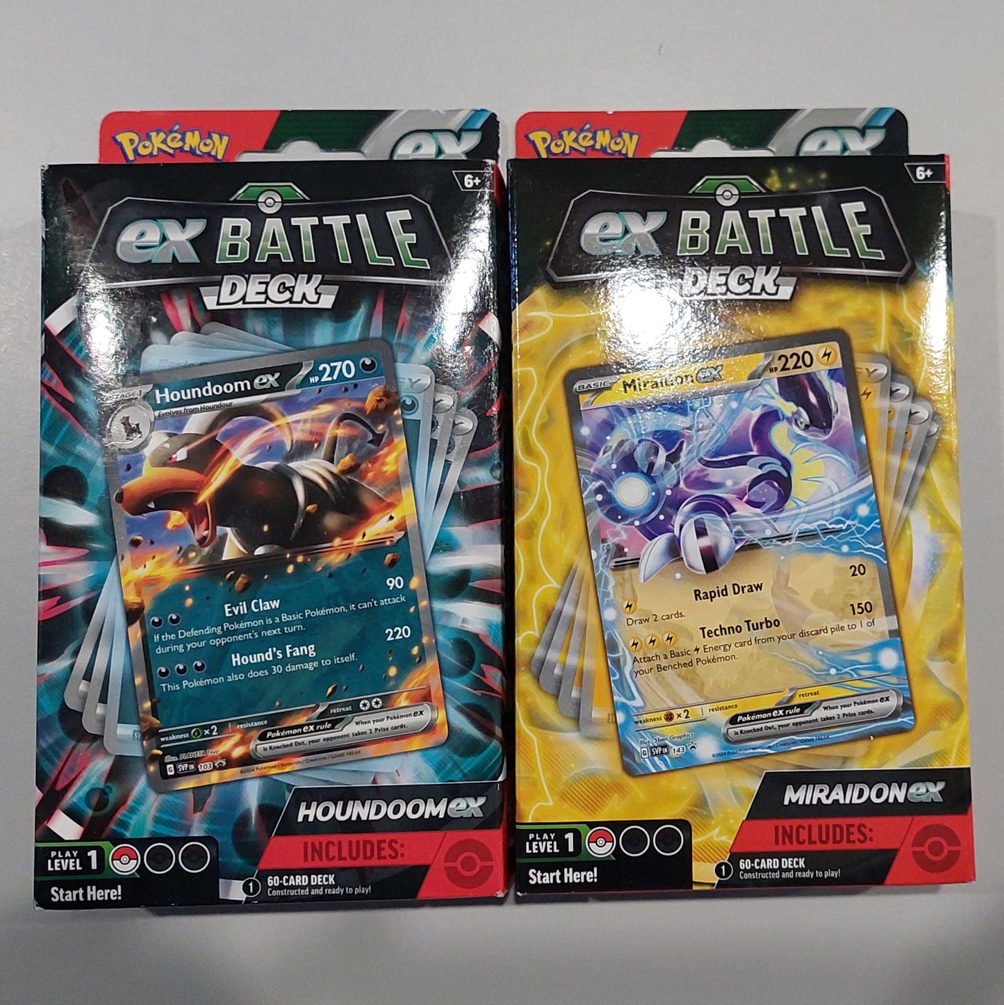 2x Assorted ex Battle Decks