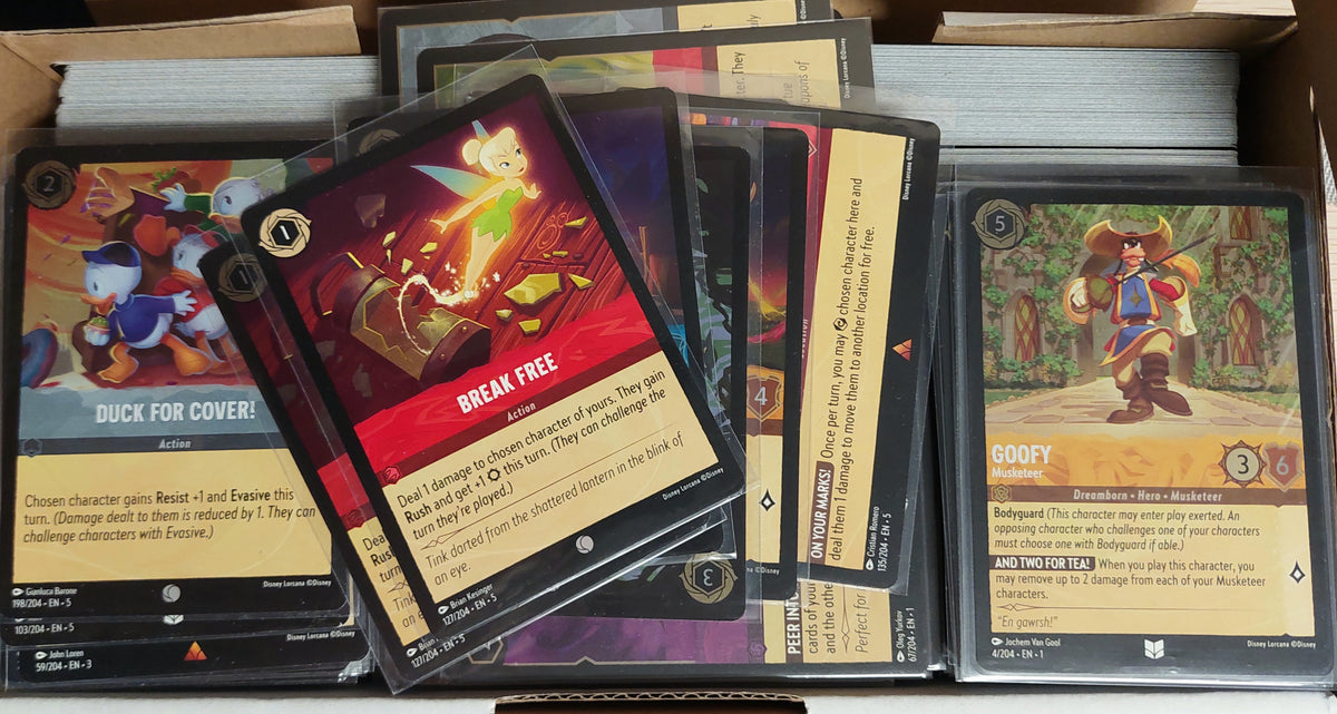 Lorcana Bulk - 1000+ Cards