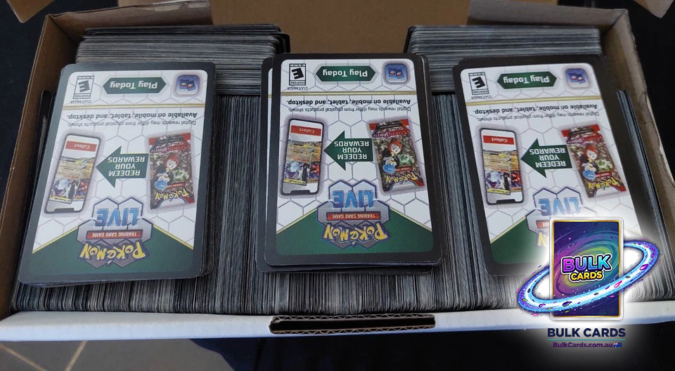 Pokémon Card Codes - 1000 PTCGO Card Codes