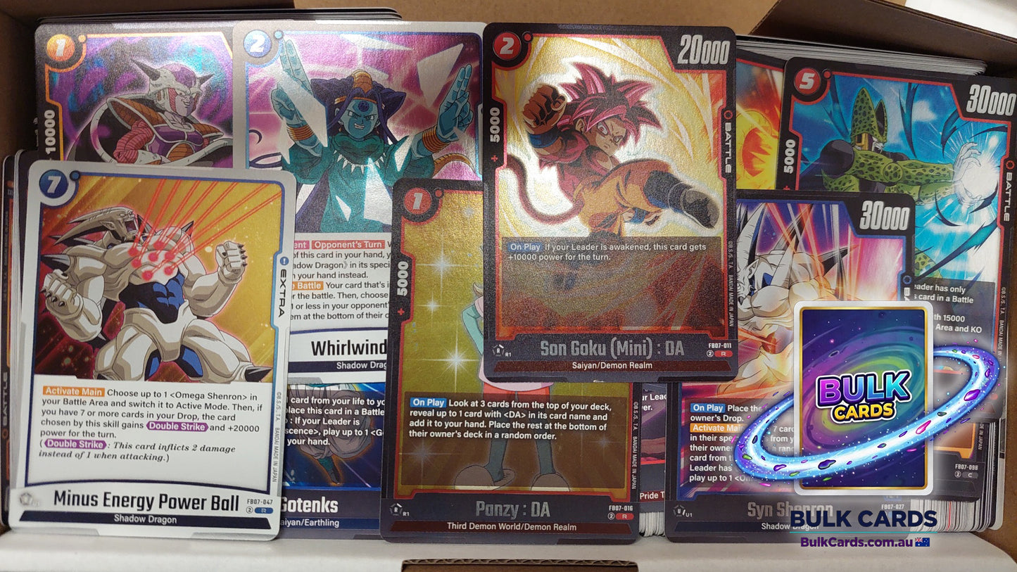 Dragon Ball Z Bulk - 1k English (200 Rares) Booster Pack Distributions