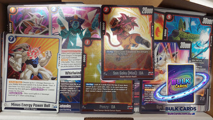 Dragon Ball Super Bulk - 1k English (200 Rare/Holo) Booster Pack Distributions