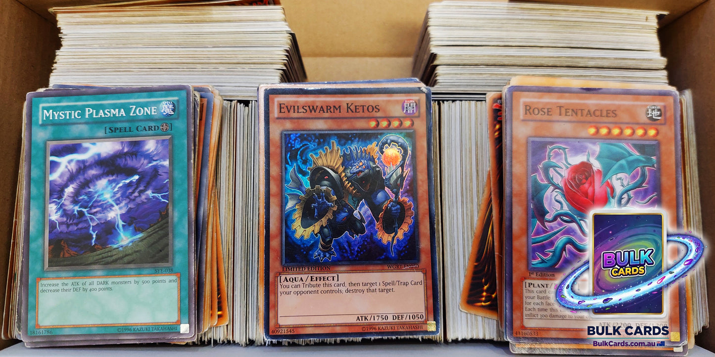 Yugioh Damaged Bulk - 1k Damaged English Bulk