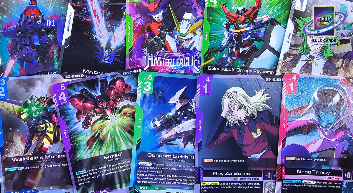 Gundam Bulk - 800 English Cards