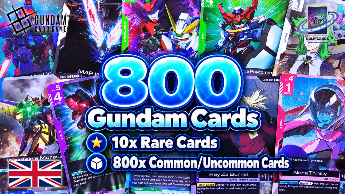 Gundam Bulk - 800 English Cards