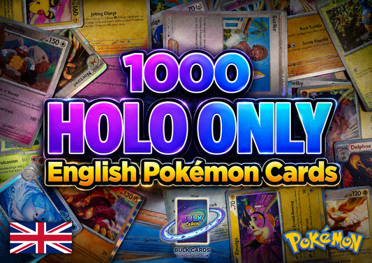 Pokémon Holo Bulk - 1k RARE/HOLO ONLY