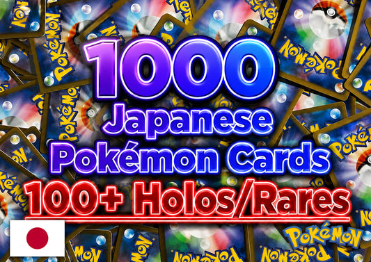 Pokémon Bulk - 1k Japanese