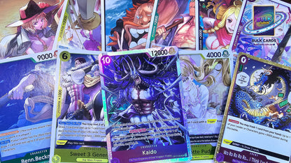 One Piece Bulk OP17 Only - 800 English Cards (1x SR 10x Rare)
