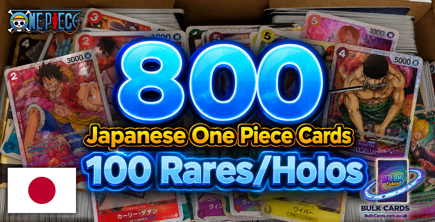 One Piece Bulk - 800 Japanese Booster Pack Distributions