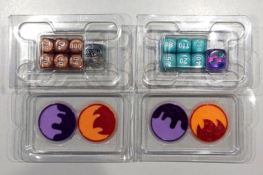 2x Dice and Status Set