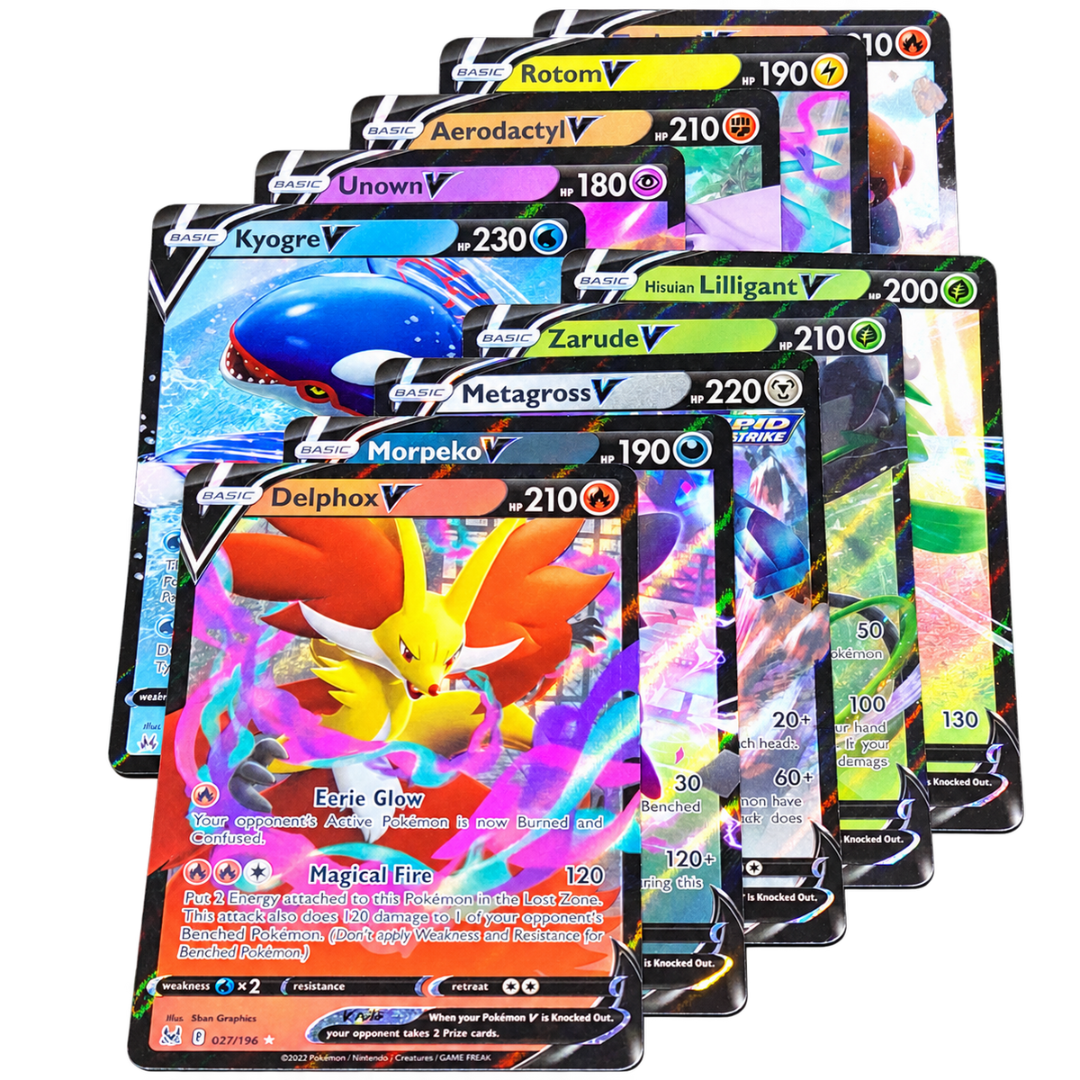Pokémon 10x English V Bundle