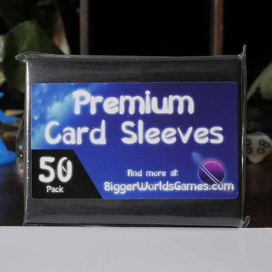 Card Sleeves - Standard Size - Black