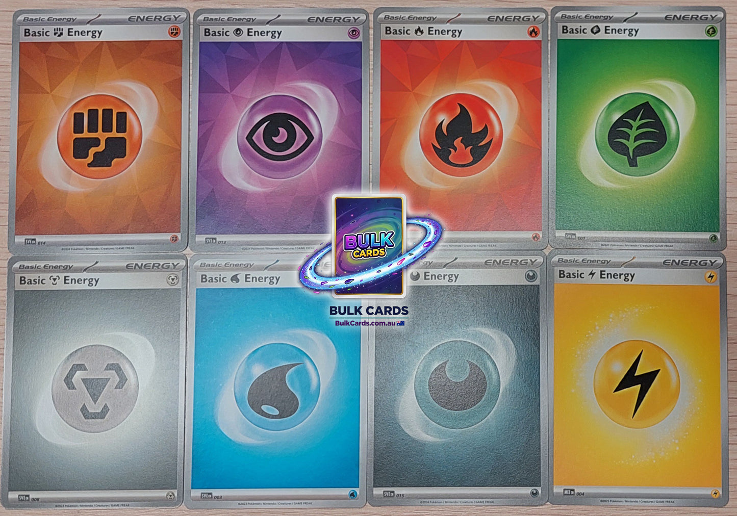 Pokémon Energies - 600 Energy Cards