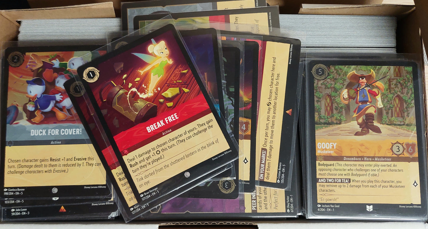Lorcana Bulk - 1000+ Cards