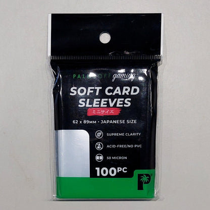Card Sleeves - Japanese Size - Clear