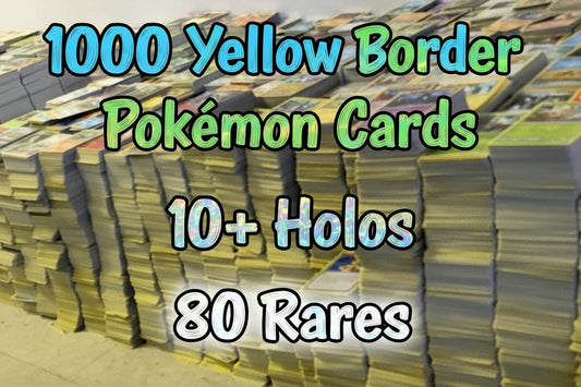 Pokémon Bulk - 1k Yellow Border Only English